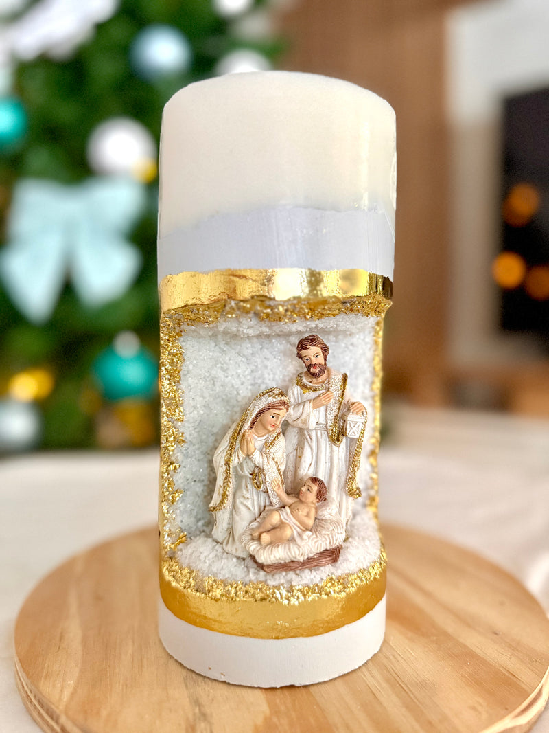 Vela Presépio Grande - Edição Limitada