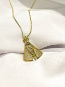 Colar Nossa Senhora Aparecida 18k