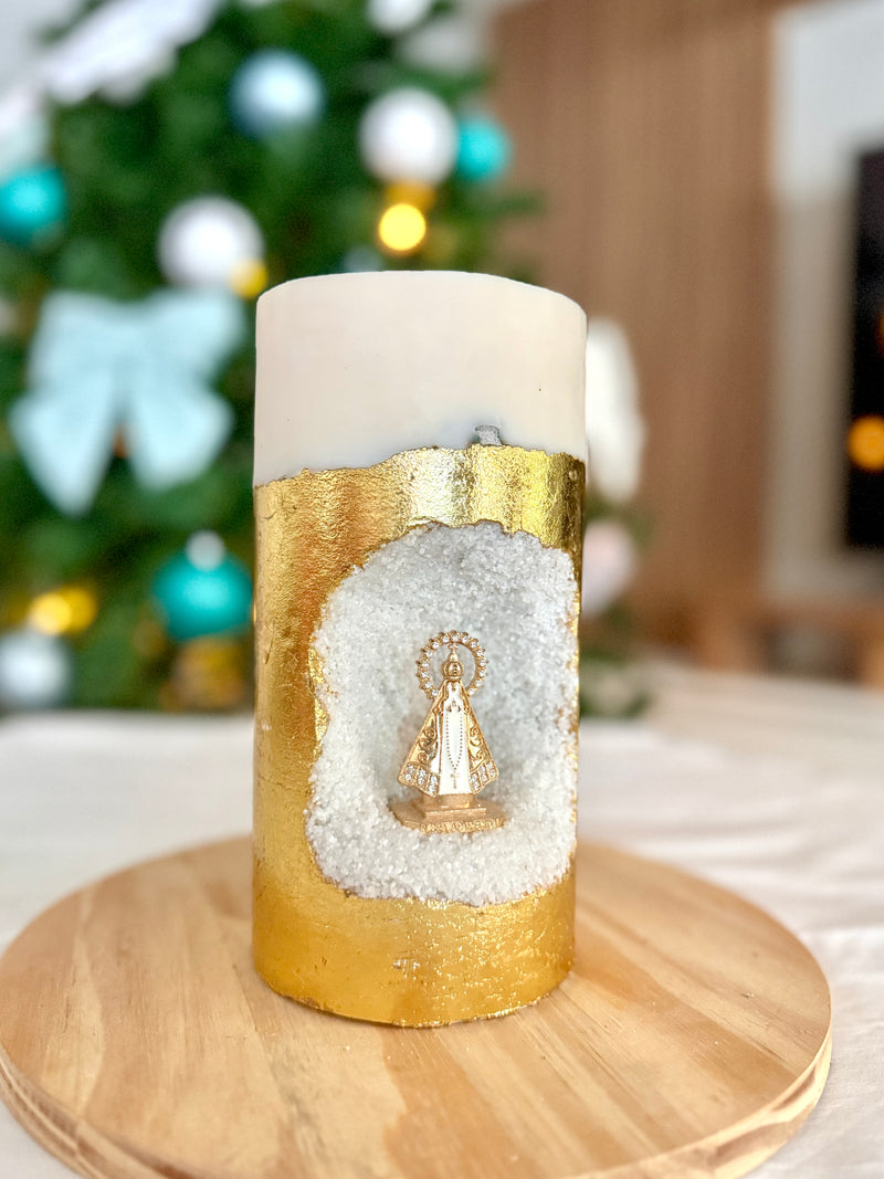 Vela Ouro Aparecida Grande - Edição Limitada