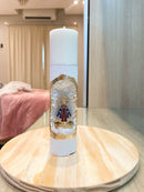 Kit 3 tamanhos - Vela Santuário Nossa Senhora Aparecida Marrom